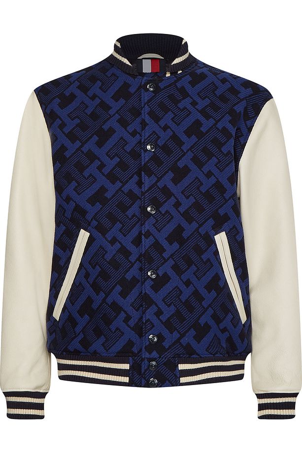 MIX MEDIA MONOGRAM LTHR VARSITY - 2
