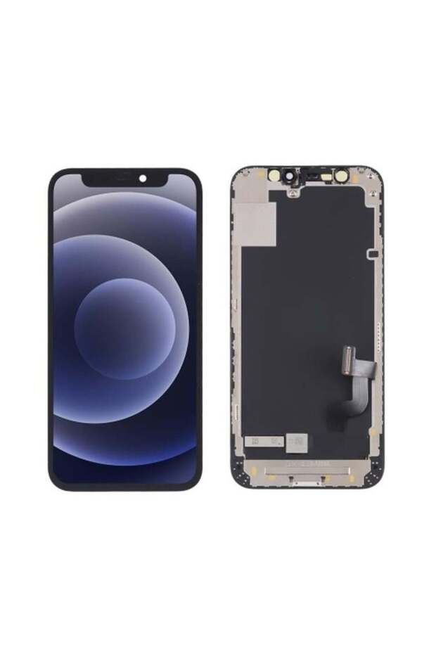 Apple iPhone 12 Mini Uyumlu Lcd Ekran Dokunmatik Siyah Servis Revize - 1