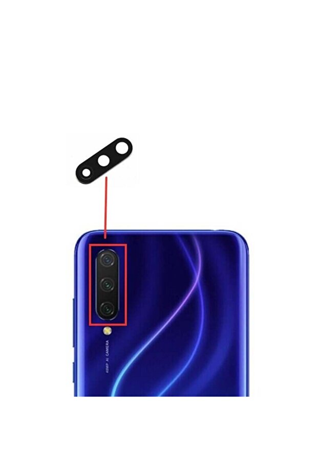 عدسة كاميرا متوافقة مع هاتف Xiaomi Mi 9 Lite