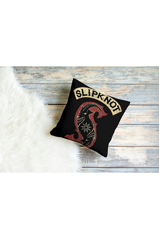 غطاء وسادة مربع بنمط عقدة الانزلاق - 1