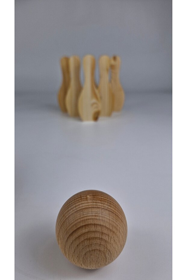 Ahşap Bowling Seti - 3