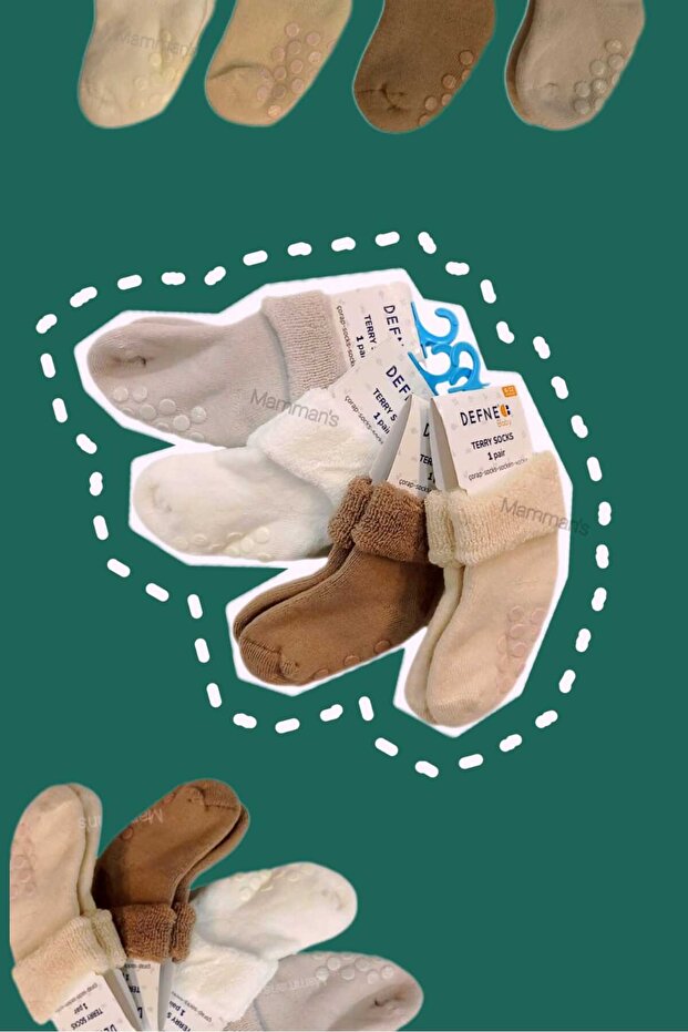 Non-Slip Sole, Towel Socks with Abs, Winter, Thick Baby Kids Socks