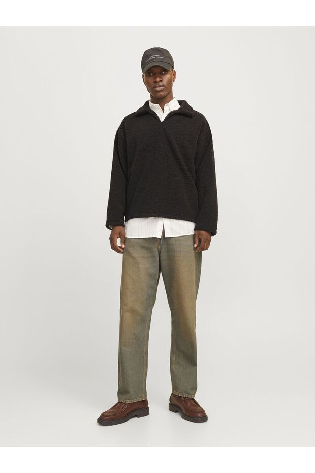 Polar Sweatshirt Einfarbig Polar Sweatshirt - 4