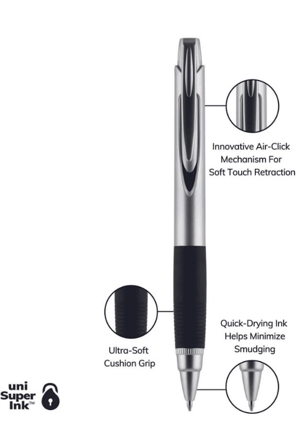 -ball Sxn-310 Gümüş Basmalı Jetstream 1.0 Kalem - 1