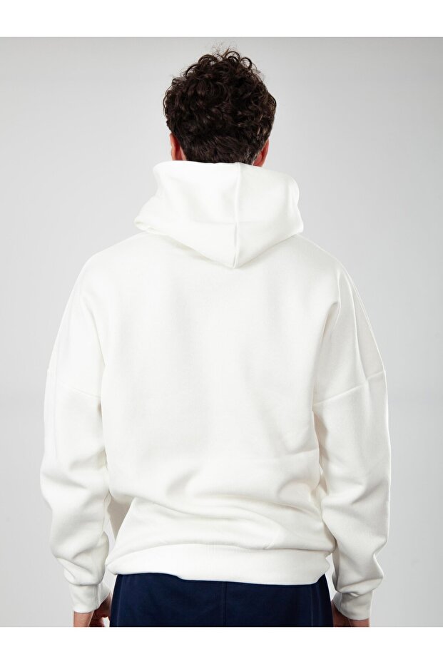 Basic Men's Oversize Hoodie - 7