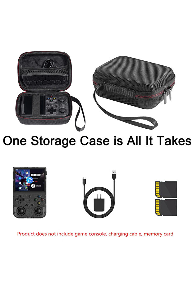Hard Carrying Case for R36S Hardshell Case Anti-Drop Portable Storage Bag for Anbernic RG35XX/?RG... - 6