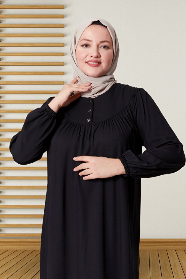 Robă de damă rochie de mărime mare - 4