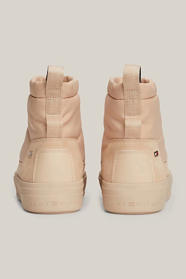 FLAG NYLON MINI SNOWBOOT Kadın Pembe Bot FW0FW08334TRY - 3