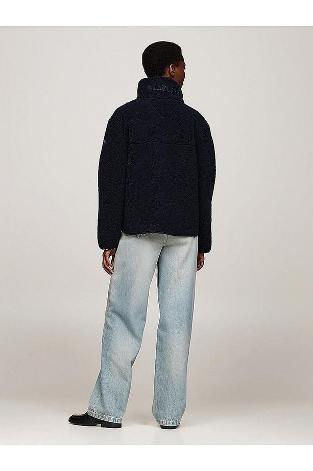 REG TEDDY ZIP UP JACKET - 4