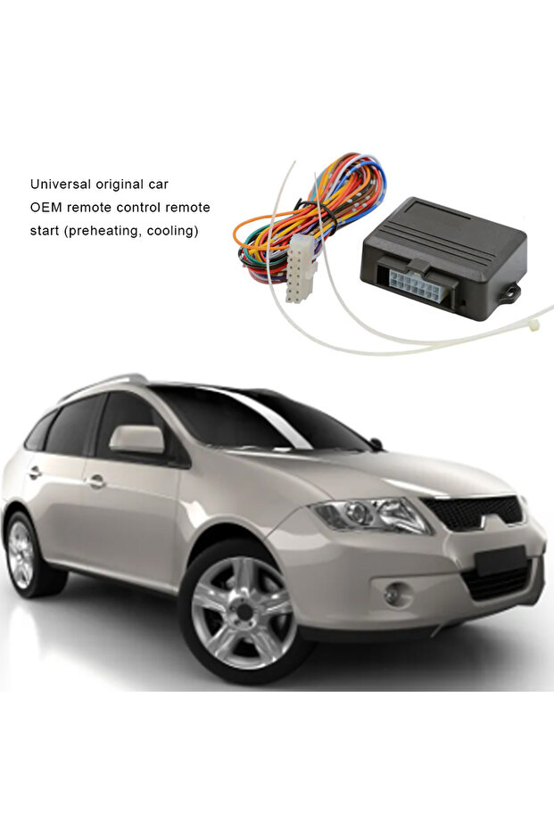 Remote Engine Start Stop with Remote Control Car Starting Module Pre-heating Auto Starter Module ... - 5