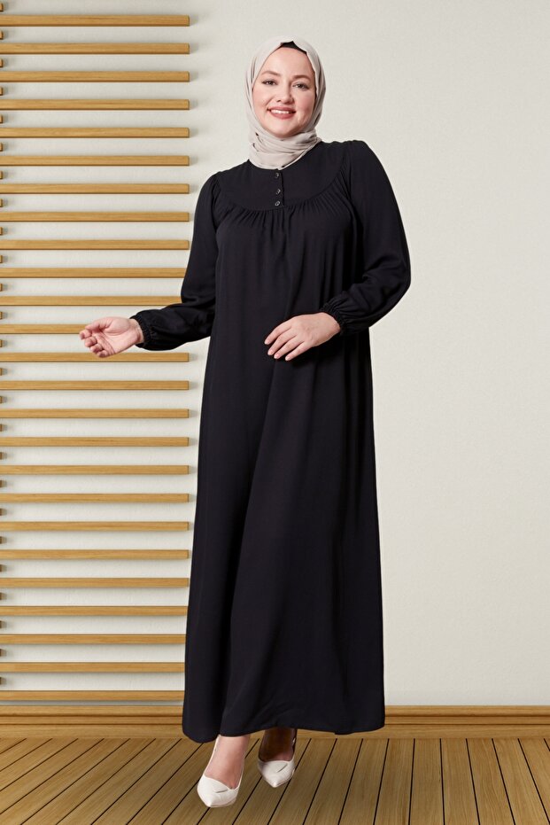 Robă de damă rochie de mărime mare - 1