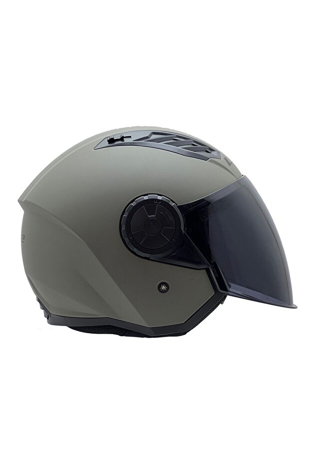 AIRFLOW 2 MAT KUM KASK SİYAH CAM - 3