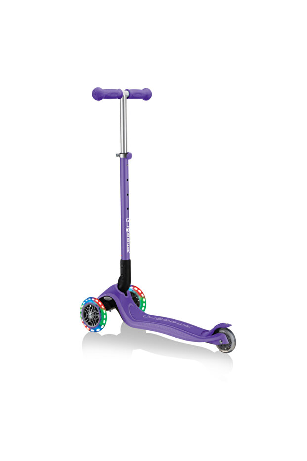 Primo Plus Katlanabilir Işıklı Scooter - Mor - 3