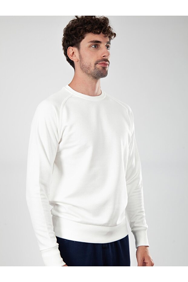 Basic Erkek Regular Sweatshirt - 3