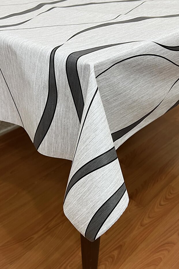 Pvc Non-Slip Fiber-Based Erasable Oilcloth Tablecloth_151-A