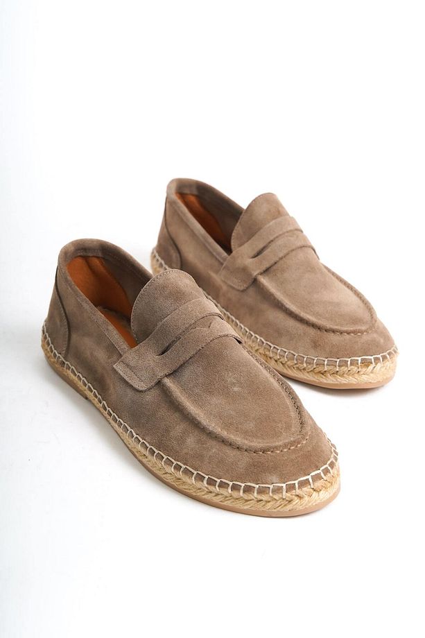 Summer Erkek Jüt Taban Vizon Süet Espadril & Loafer -mssr1274-vz - 4
