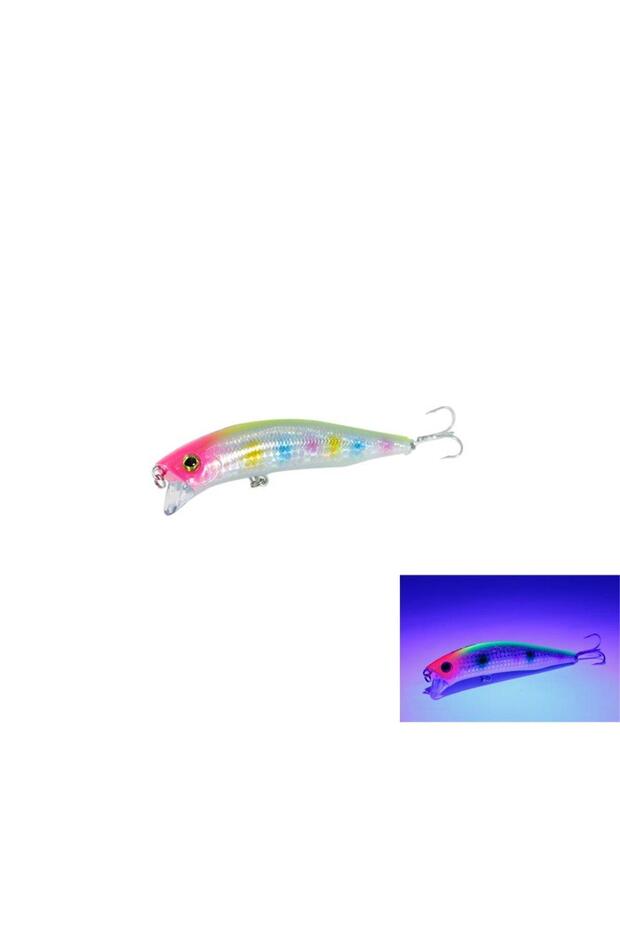 Hacker 90mm 13.7gr SSR Floating Maket Balık-086 Flashing Minnow - 3