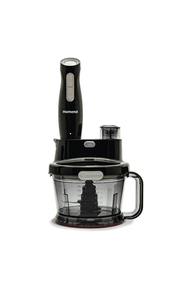 Functionall 2808h Mutfak Robotu Siyah Gri - 4