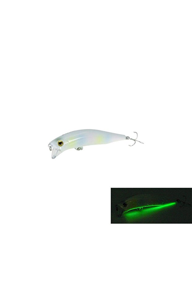 Hacker 90mm 13.7gr SSR Floating Maket Balık-086 Flashing Minnow - 5