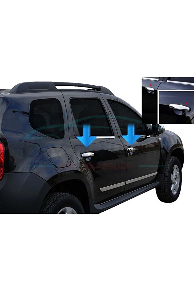 Dacia Duster Kapı Kolu Kromu Nikelajı 2010-2017 - 1