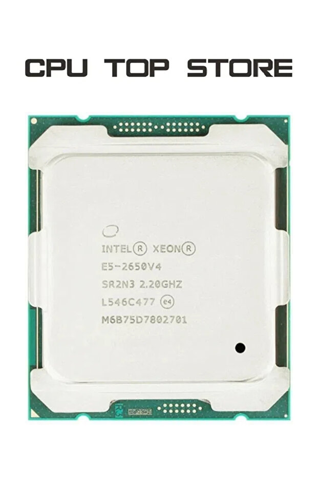 Intel Xeon E5 2650 V4 2650V4 SR2N3 2.2GHz 12-Core 24-Thread LGA 2011-3 cpu processor - 3