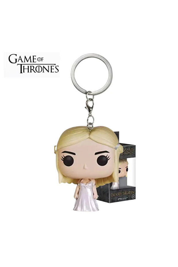 New arrival pocket keychain official game of jon snow throne characters action figure collecti... - 2
