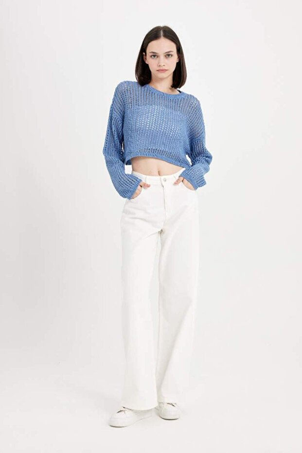 Pullover BLUE - 4
