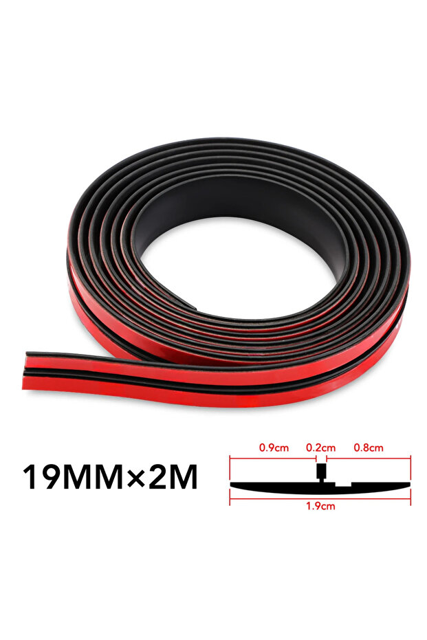 19mmx2m Car Window Edge Windshield Roof Sealing Strip For BMW E30 E36 E39 E46 E60 E70 E87 E90 E92 E7 - 1