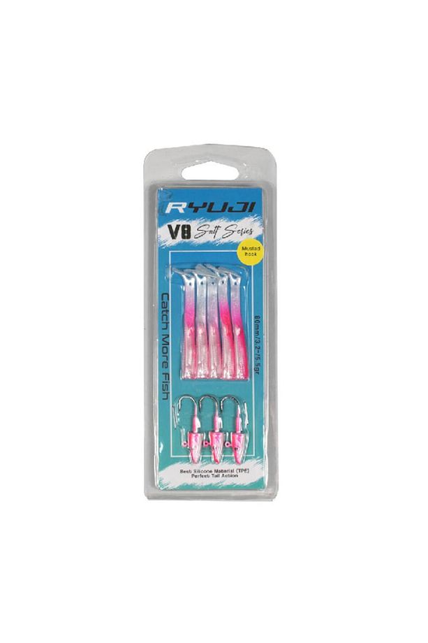 V8 8cm 5,5gr Lrf Silikon Yem - 6