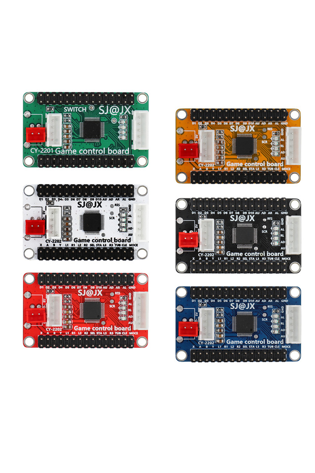 DIY Zero Delay Arcade USB Encoder Board, Support PC, PS3 Raspberry Pi, Android, Hitbox with SANWA... - 4