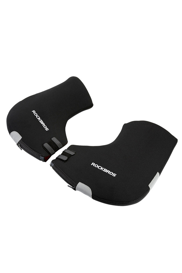 Black ROCKBROS Winter Bicycle Handlebar Warm Gloves Windproof Bike Mittens Neoprene Handlebar Mitten