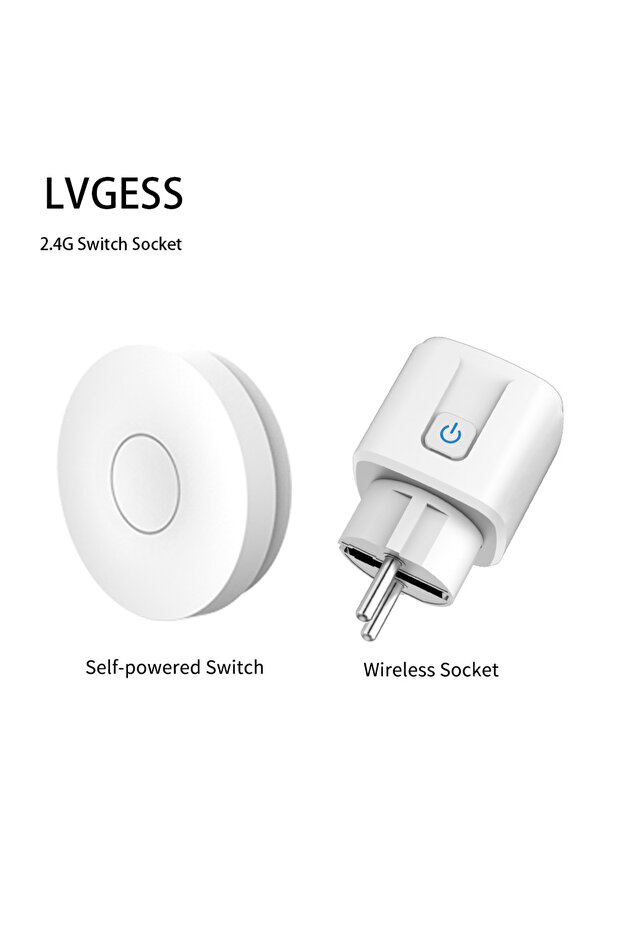 Switch Socket Set High Power Switch Socket Set Wireless Remote Control Power Outlet Home Waterproof