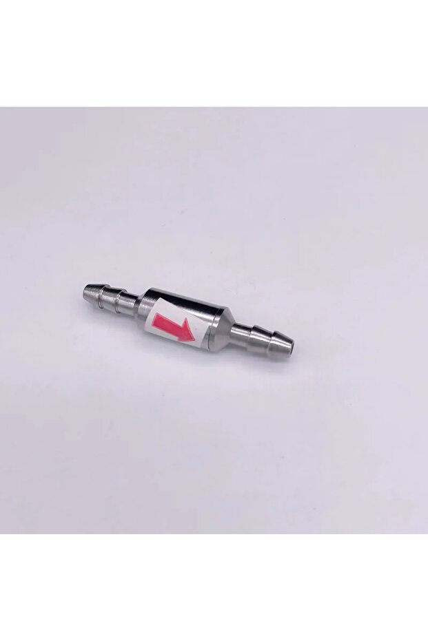 4.6cmx4mm Stainless Steel 1pcs Stainless Steel Fish Aquarium Air Pump Check Valve One Way Non-Return