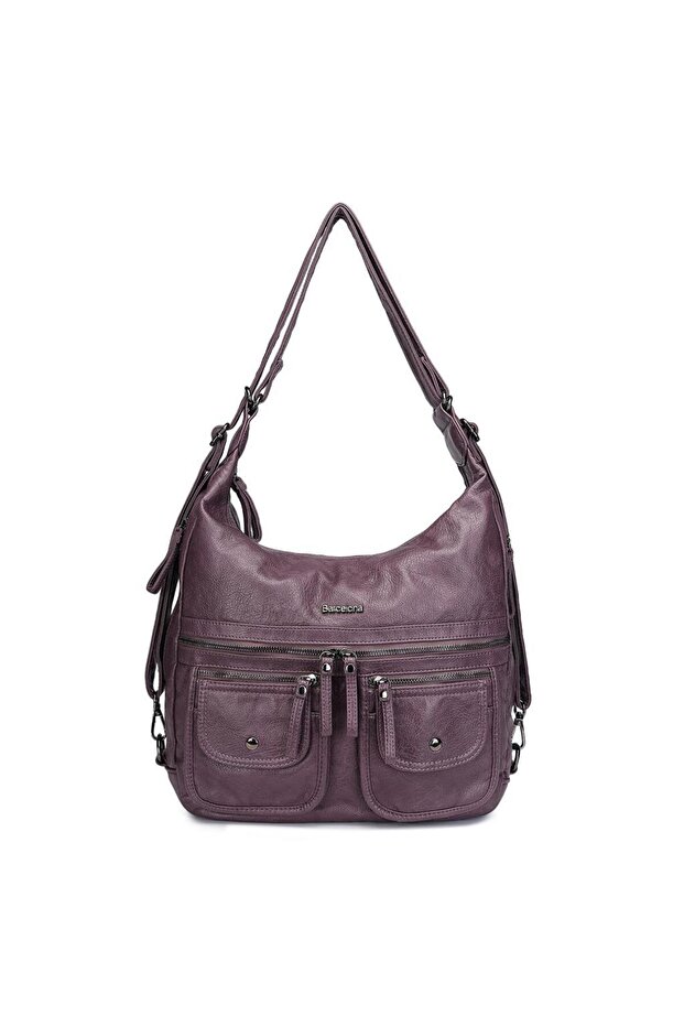 Wash Leather Both Back and Shoulder Women's Bag 21-K Barcelona 1888