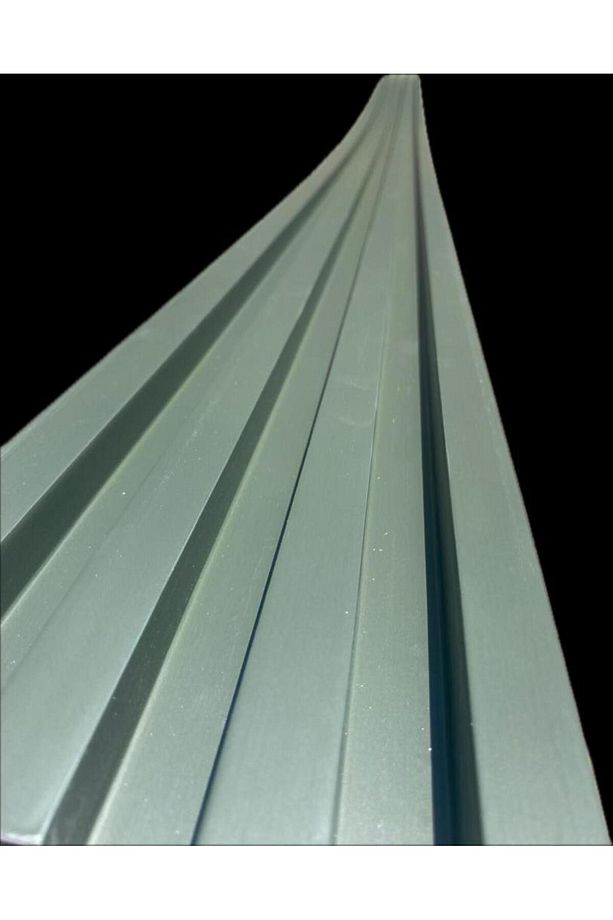 16x290cm 1 Adet ATC Ördek Başı Yeşil Prefabrik Ofis Konut Dekoratif PVC Kaplama Lambiri Duvar Paneli - 4