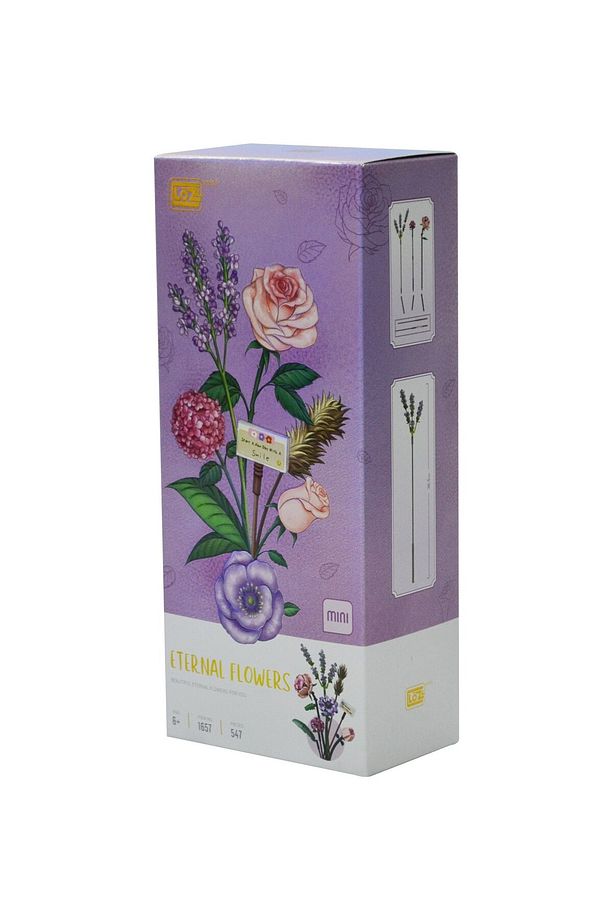 Mini Blok Ebedi Çiçekler 547 Parça 1657 - 4
