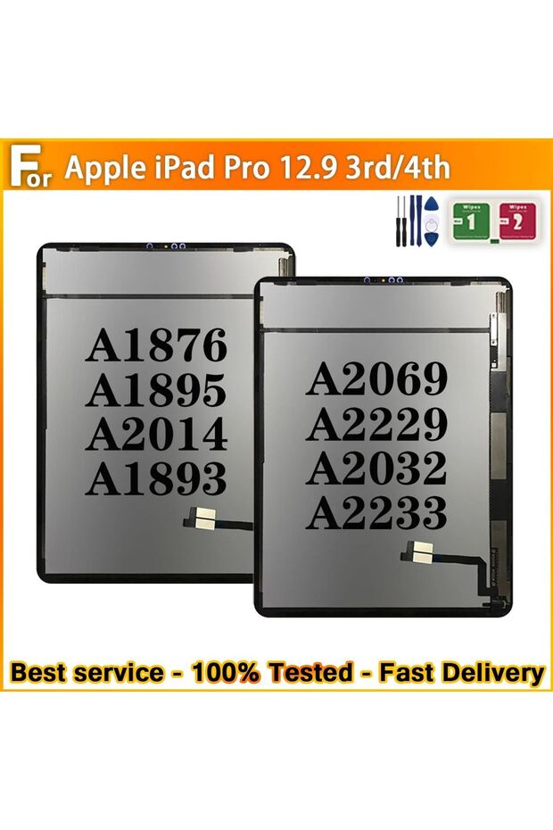 LCD For iPad Pro 12.9 3rd Gen A1876 A1895 A2014 A1983 and 4th Gen A2229 A2069 A2232 A2233 LCD Dis... - 1