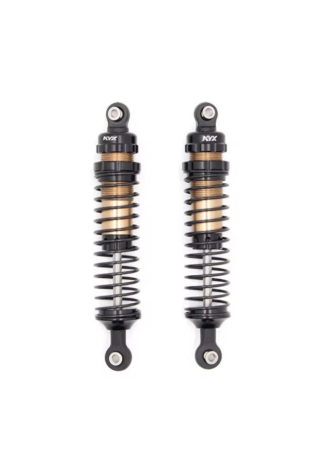 2PCS KYX Metal Hydraulic Shock Absorber 90mm for 1/10 1/8 RC Remote Control Model Car Crawler SCX10