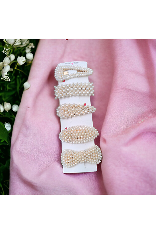 5-Piece Practical Pearl Snap Buckle