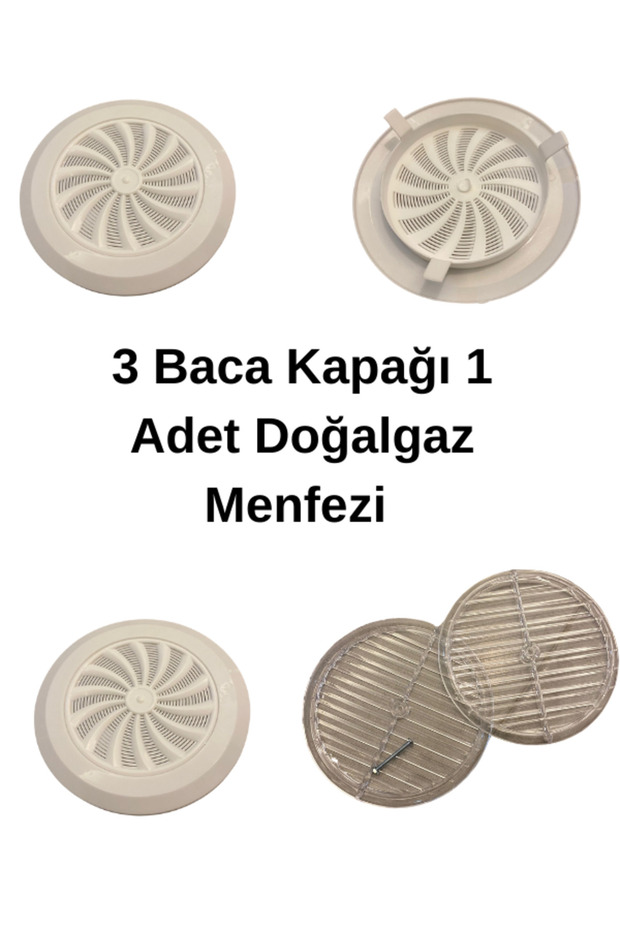 Baca kapağı ve Doğalgaz menfezi - 1
