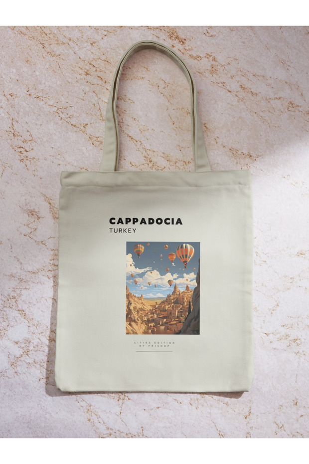 Cities Series Cappadocia Turkey Cloth Bag Tote Bag