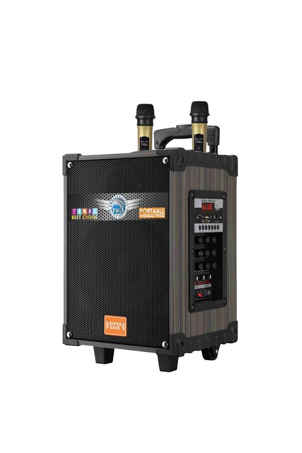 GEDI-G LT-910 SüperBass'lı Kumandalı,Şarjlı Çift Mikrofonlu Taşınabilir Hoparlör Sistemi - 1