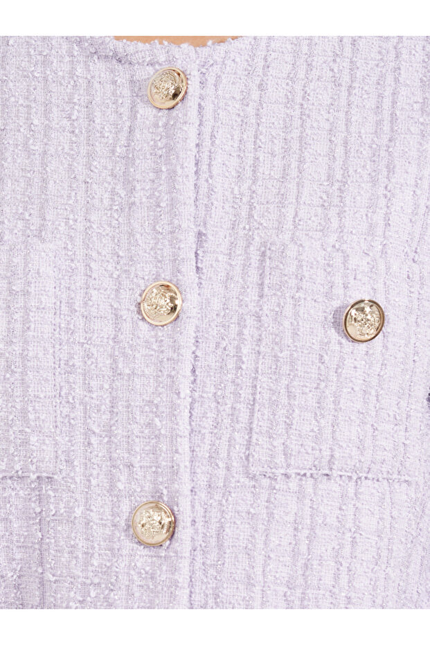 سترة تويد بأزرار وبنطلون مصمم خصيصًا - 5