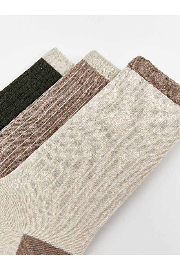 Lcwk Color Block Herren Socken 3 Stück - 3