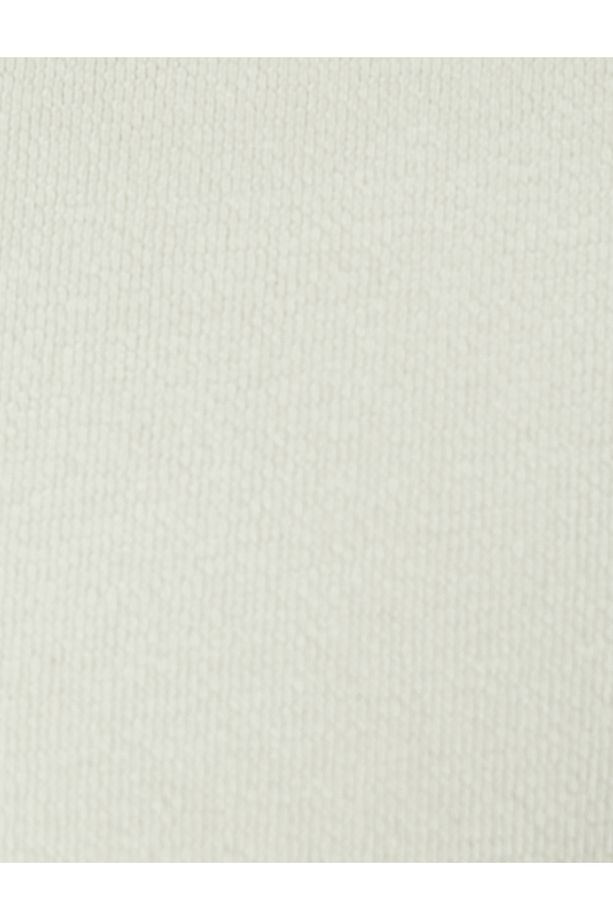 Oversize Tişört Basic Dokulu Bisiklet Yaka Kısa Kollu - 6