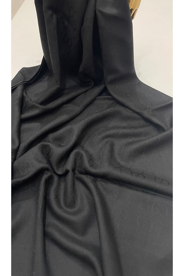 G Pattern Yun Silk Shawl - 1