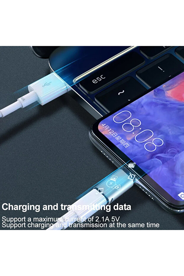 For Mobile Phone USB Type-C Adapter Type C Male To Lightning Female Converters 480 Mbps Data Tran... - 4