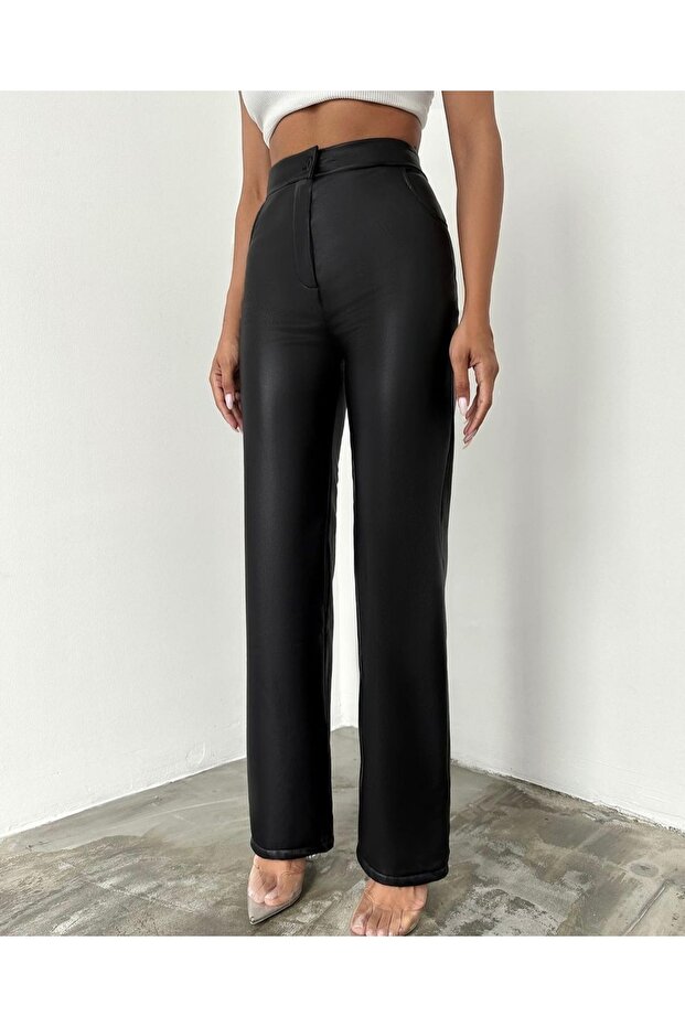 Deri pantolon - 4