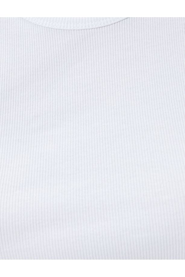 Halter Yaka Atlet Fitilli Basic Pamuklu - 6