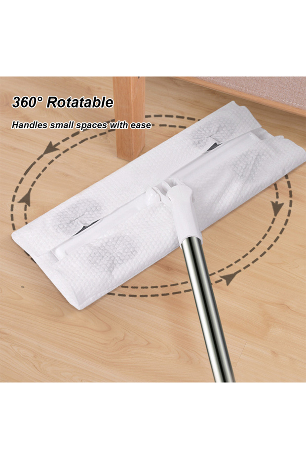 Floor Dust Mop 360 Degree Rotation Cleaning Mop Sweeper Cleaning Mop Static Floor Mop for Hardwoo... - 5